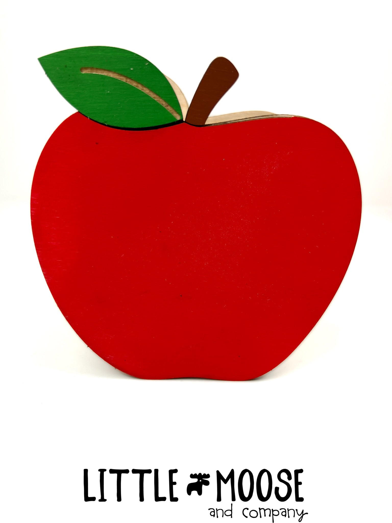 Pencil cup - apple (personalized) – Little Moose and Company