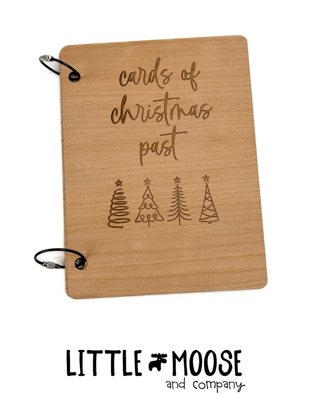 Card Keeper - Christmas - Swirly Trees