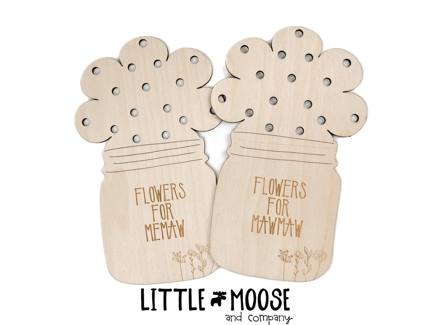 Flowers for Mommy/Grandma (or custom name)