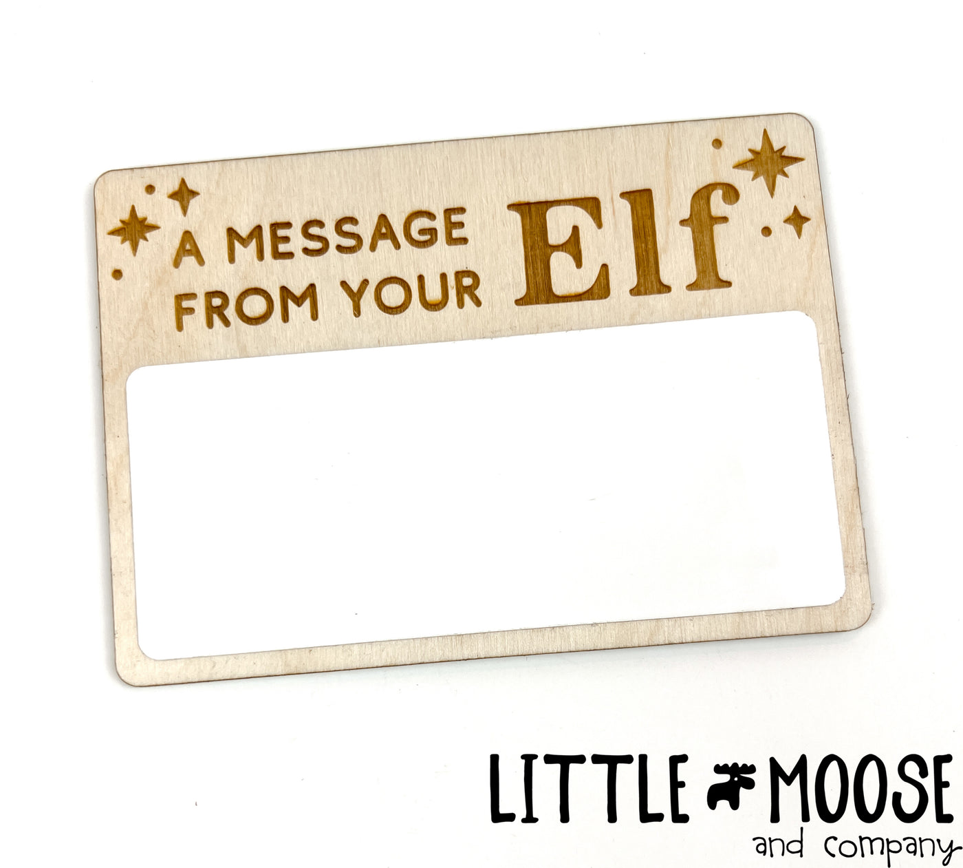 A Message from your Elf