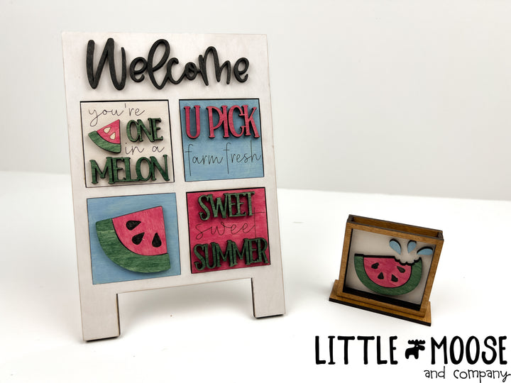 Mini Square Insert - Watermelon