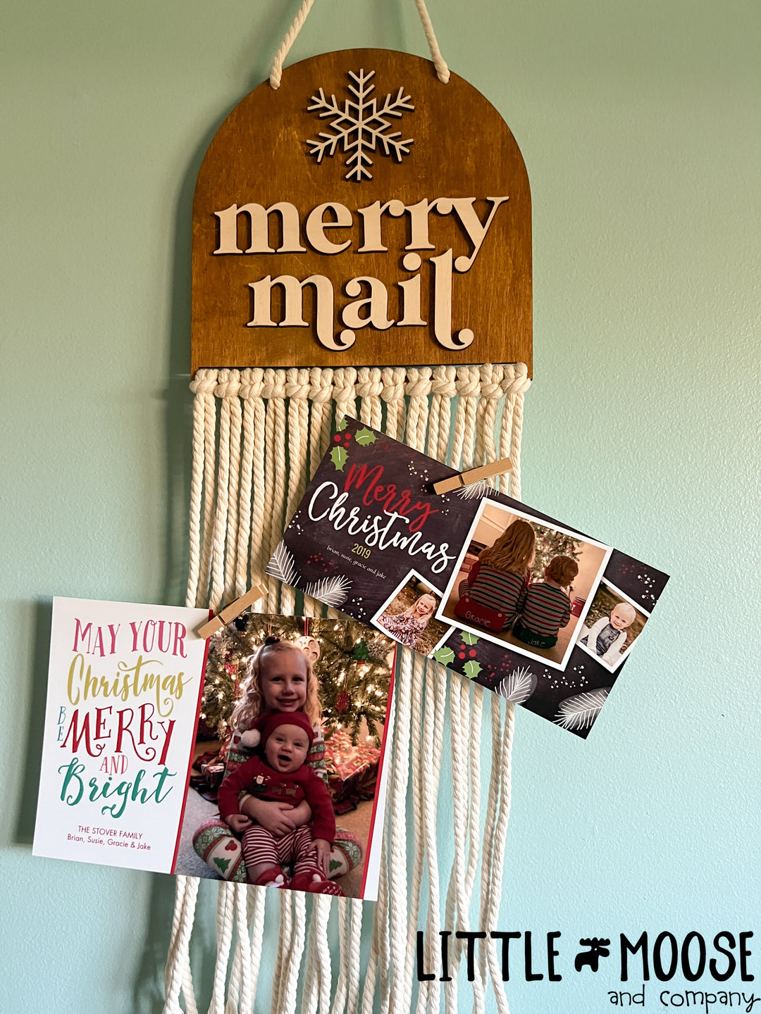 Merry Mail card holder