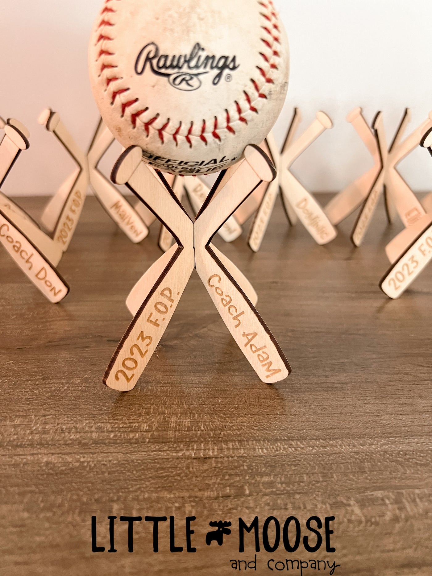 Baseball Bat Baseball display holder