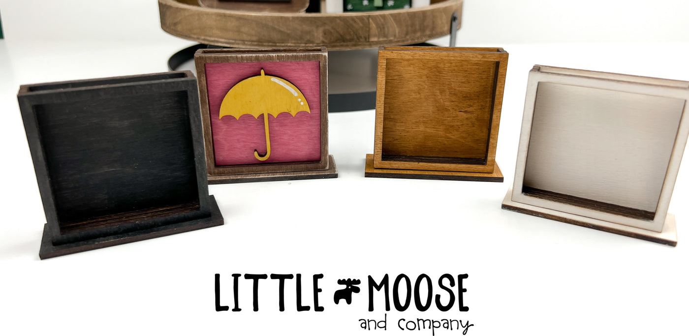 Mini Box Frame Interchangeable - mini square inserts