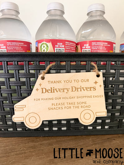 Tag - Delivery Driver Thank you