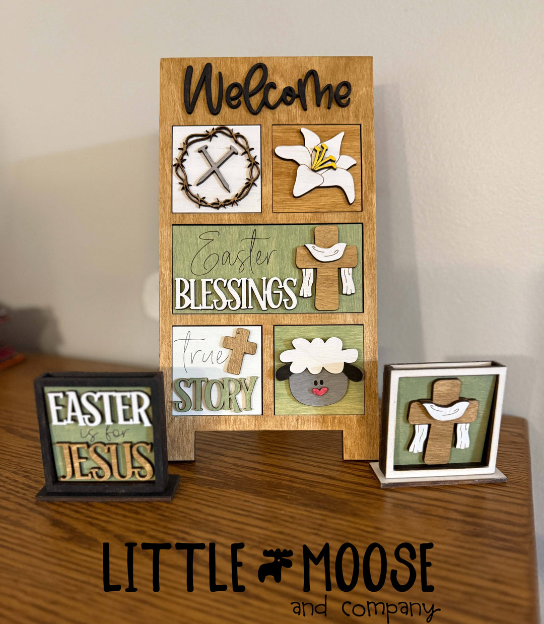 Mini Square & Mini Rectangle Insert - Easter Religious