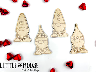 Color Me Kit - Valentine Gnomes Set