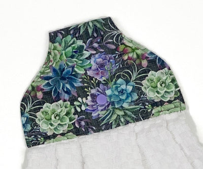 RTS - Hanging Towel - Succulents