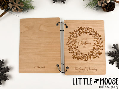 Card Keeper - Christmas - Holly Wreath