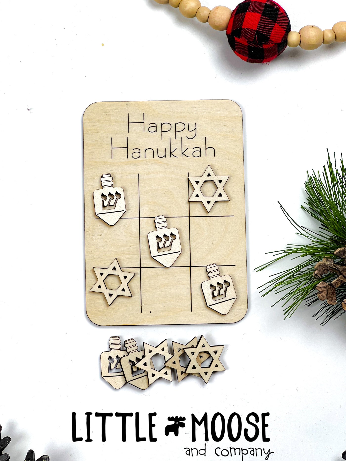 Happy Hanukkah Tic Tac Toe game