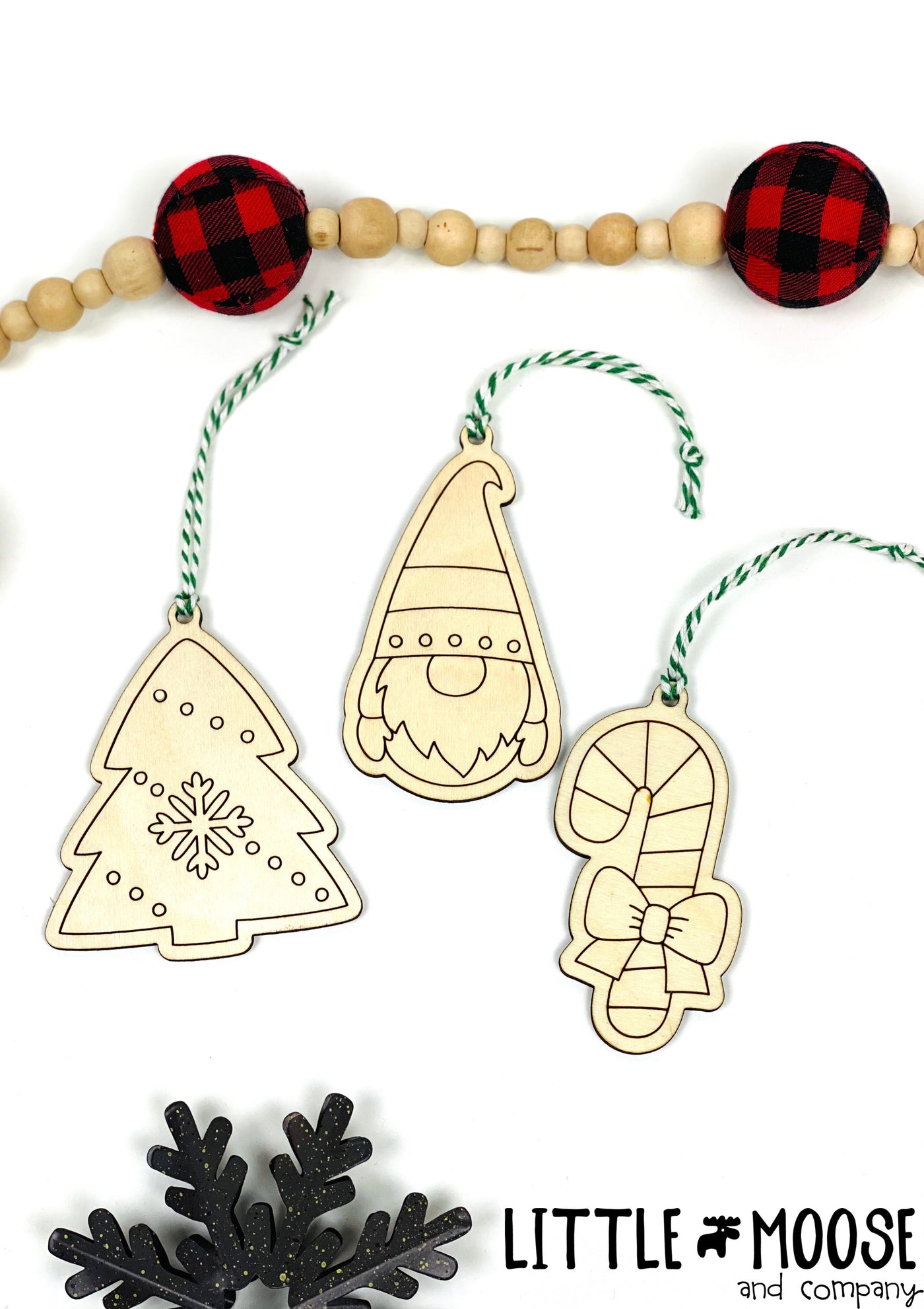 Ornament - Color Me Kit - Holiday set