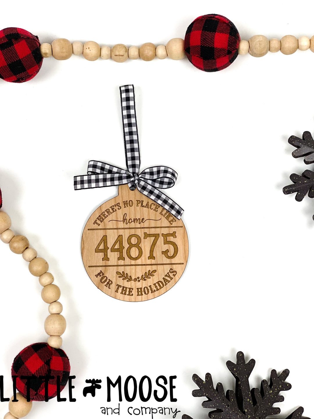 Ornament - There’s no place like Home zip code