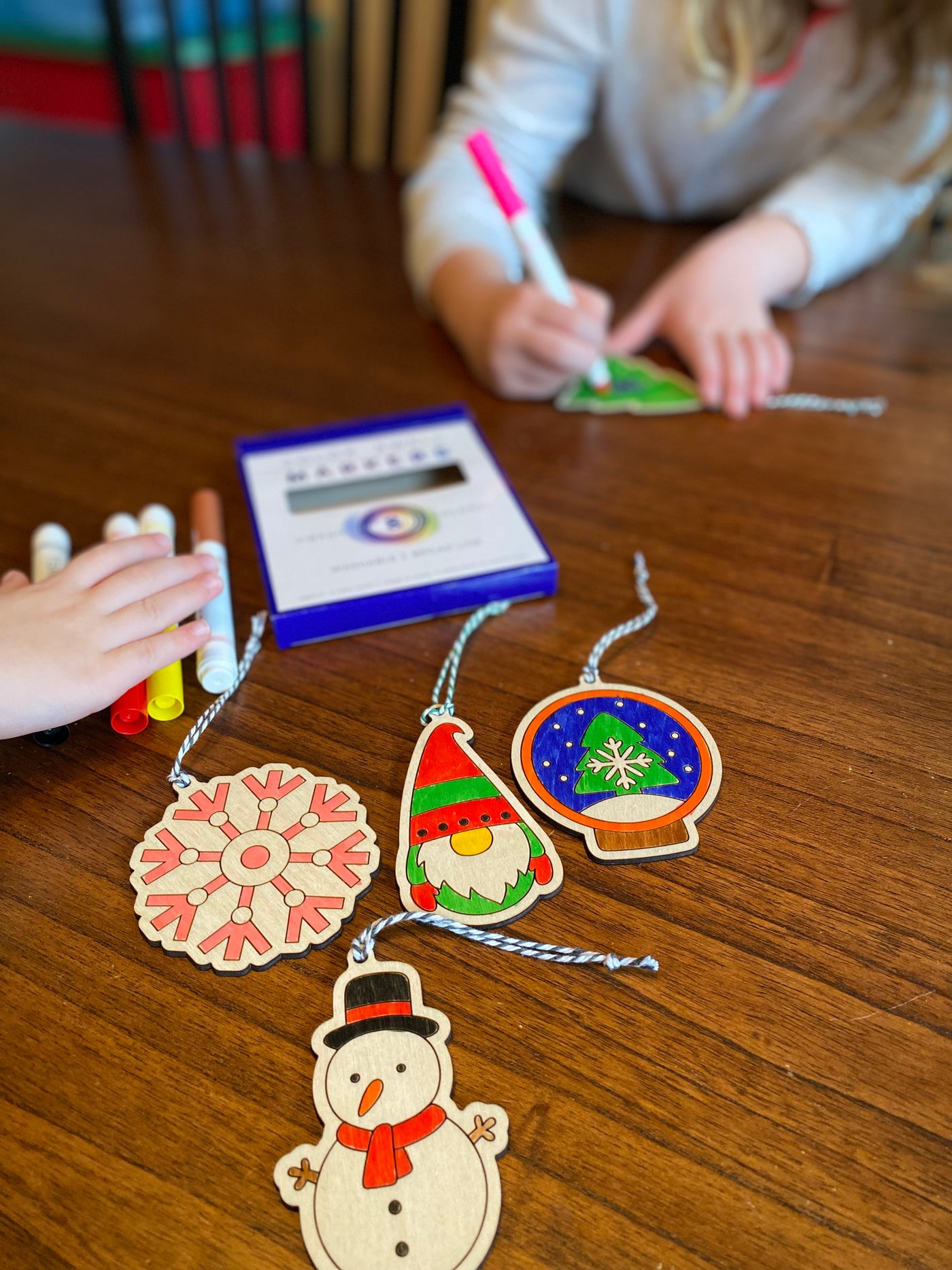 Ornament - Color Me Kit - Holiday set